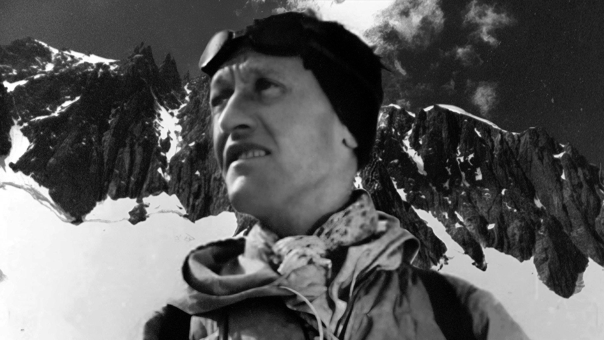 A l'Assaut Des Aiguilles Du Diable 1943 movie scene