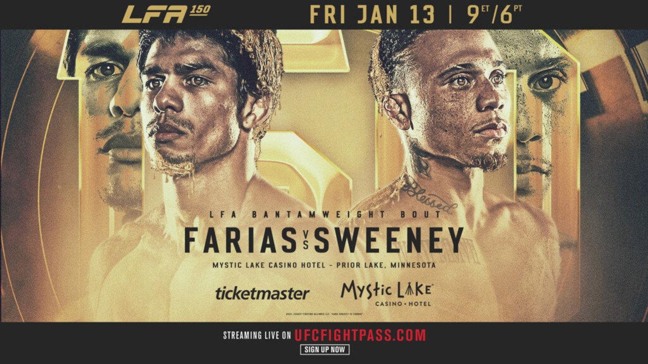 LFA 150: Farias vs. Sweeney 2023 movie scene