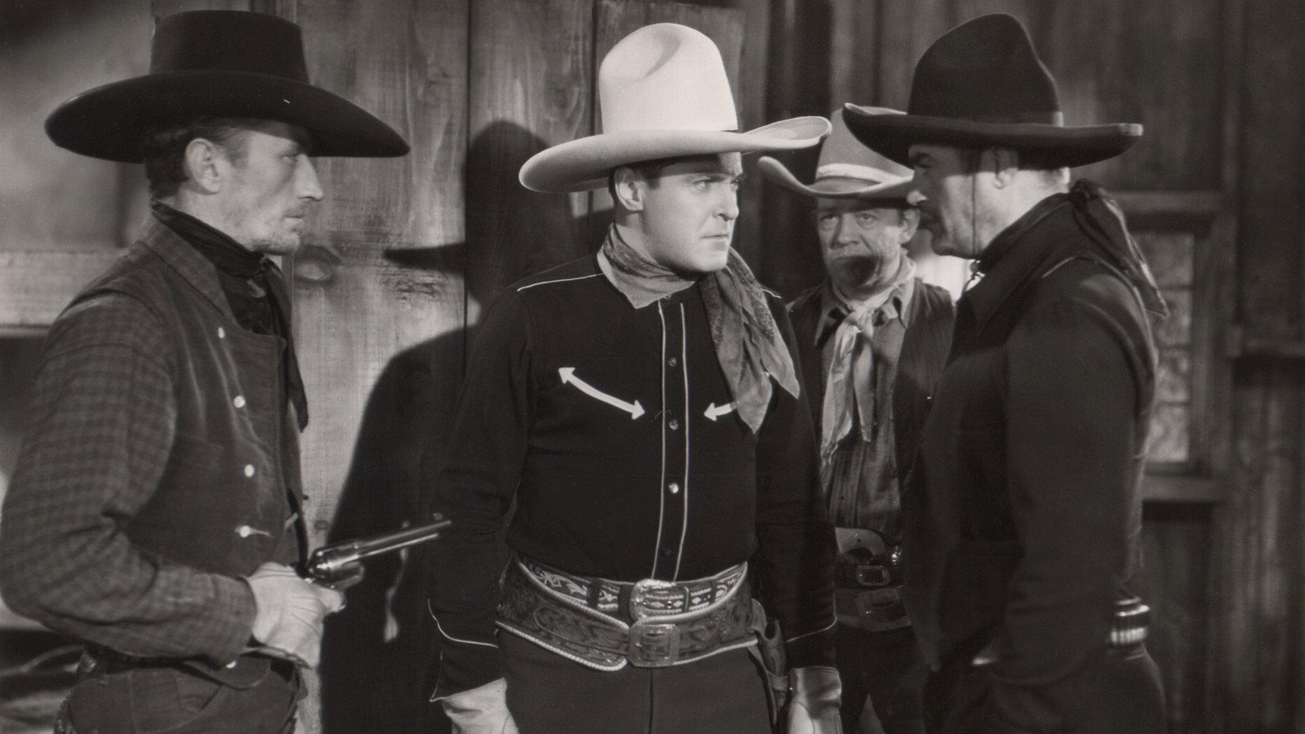 Heroes of the Range 1936 movie scene