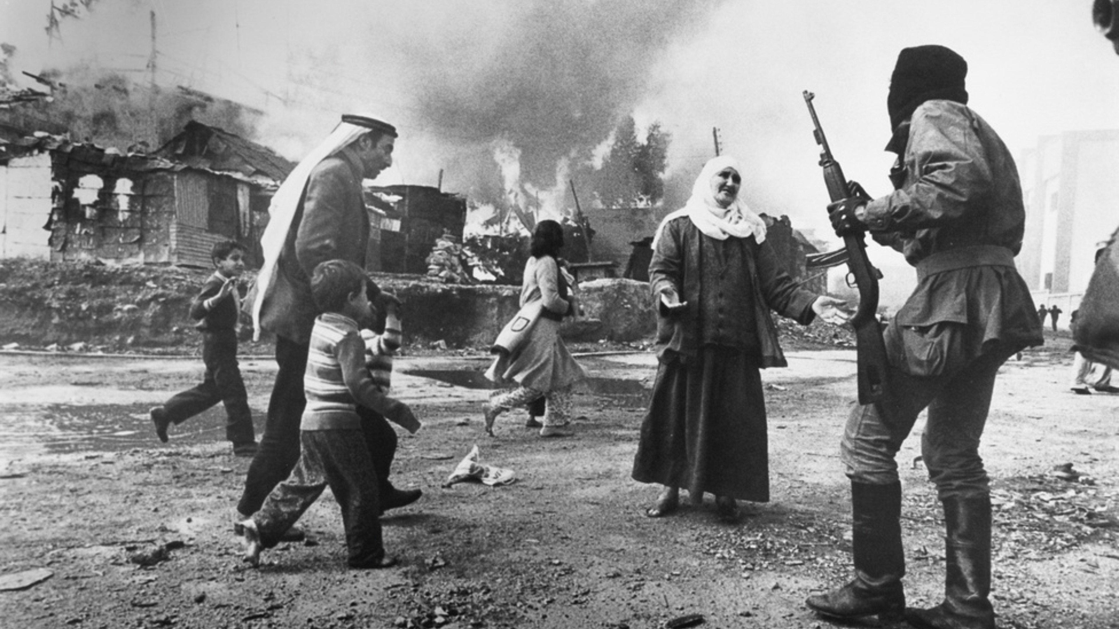 Tall el Zaatar 1977 movie scene
