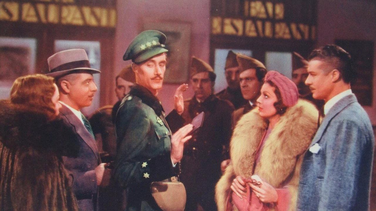 Love Under Fire 1937 movie scene