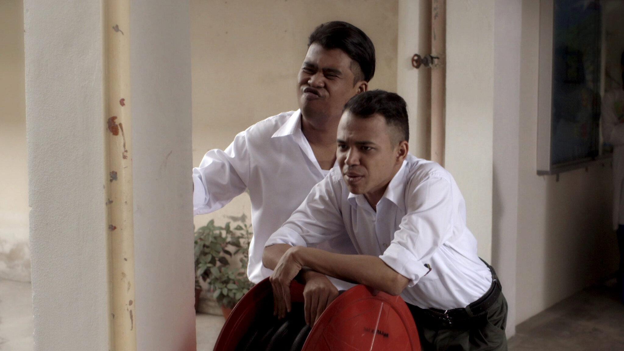 Lagenda Budak Hostel 2013 movie scene