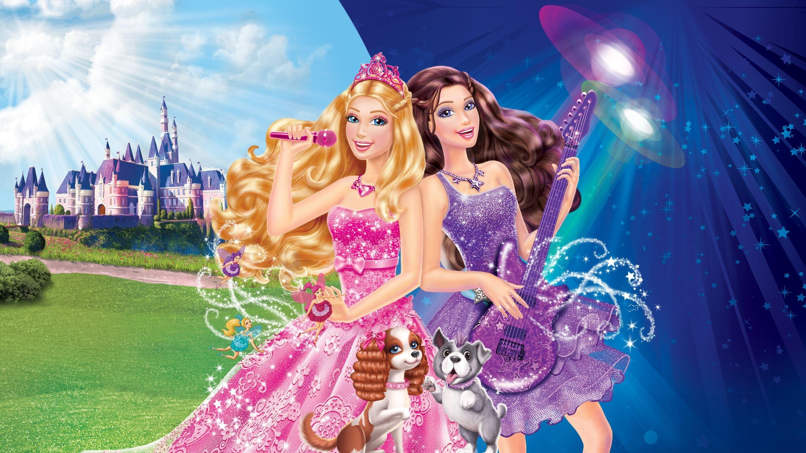 Barbie: The Princess & the Popstar 2012 movie scene