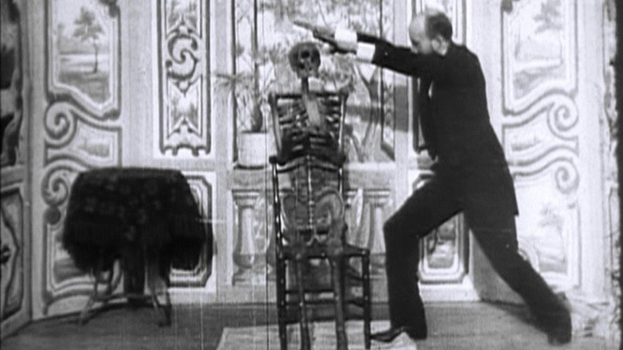 The Vanishing Lady 1896 movie scene