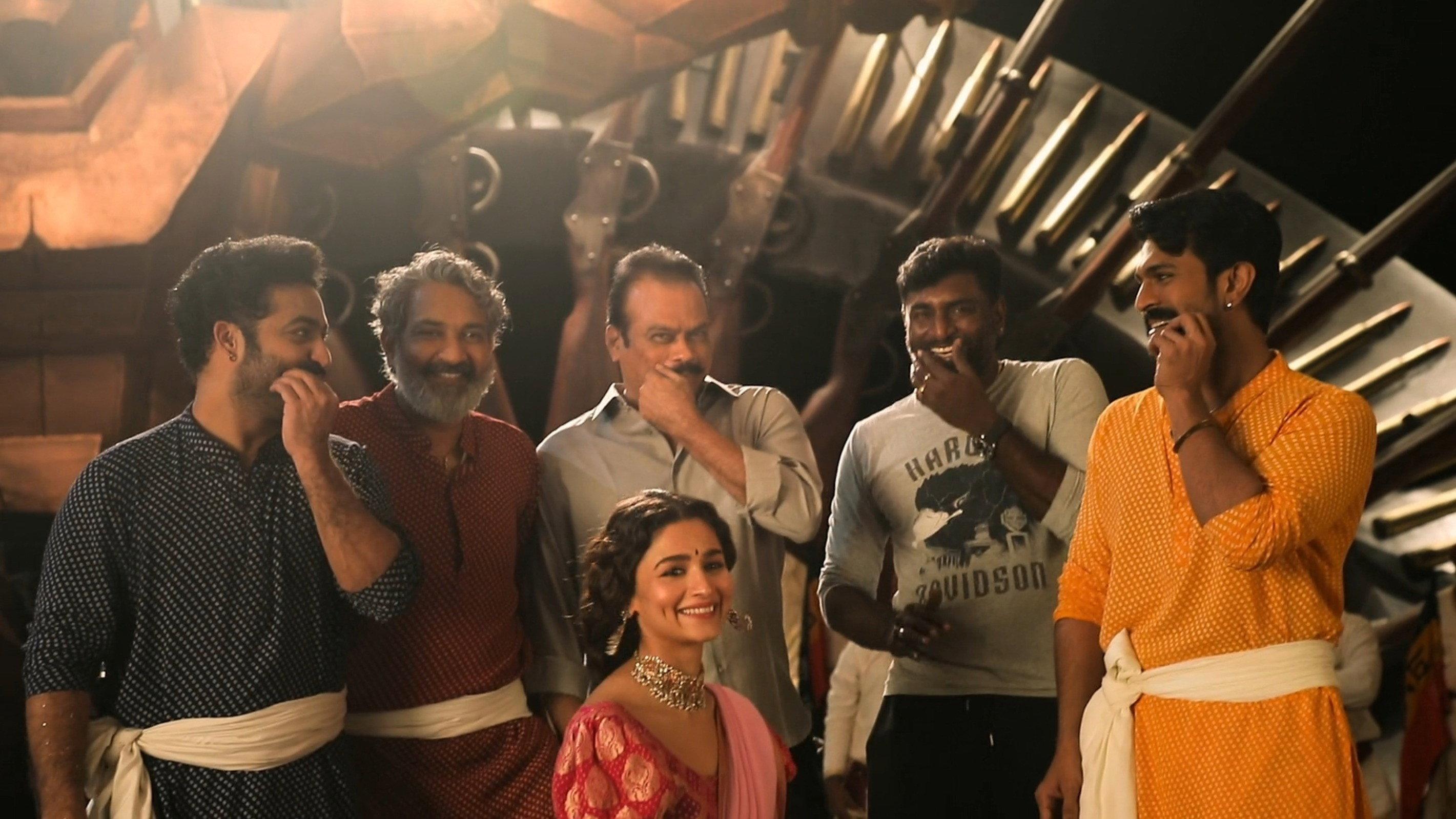 RRR: Behind & Beyond 2024 movie scene