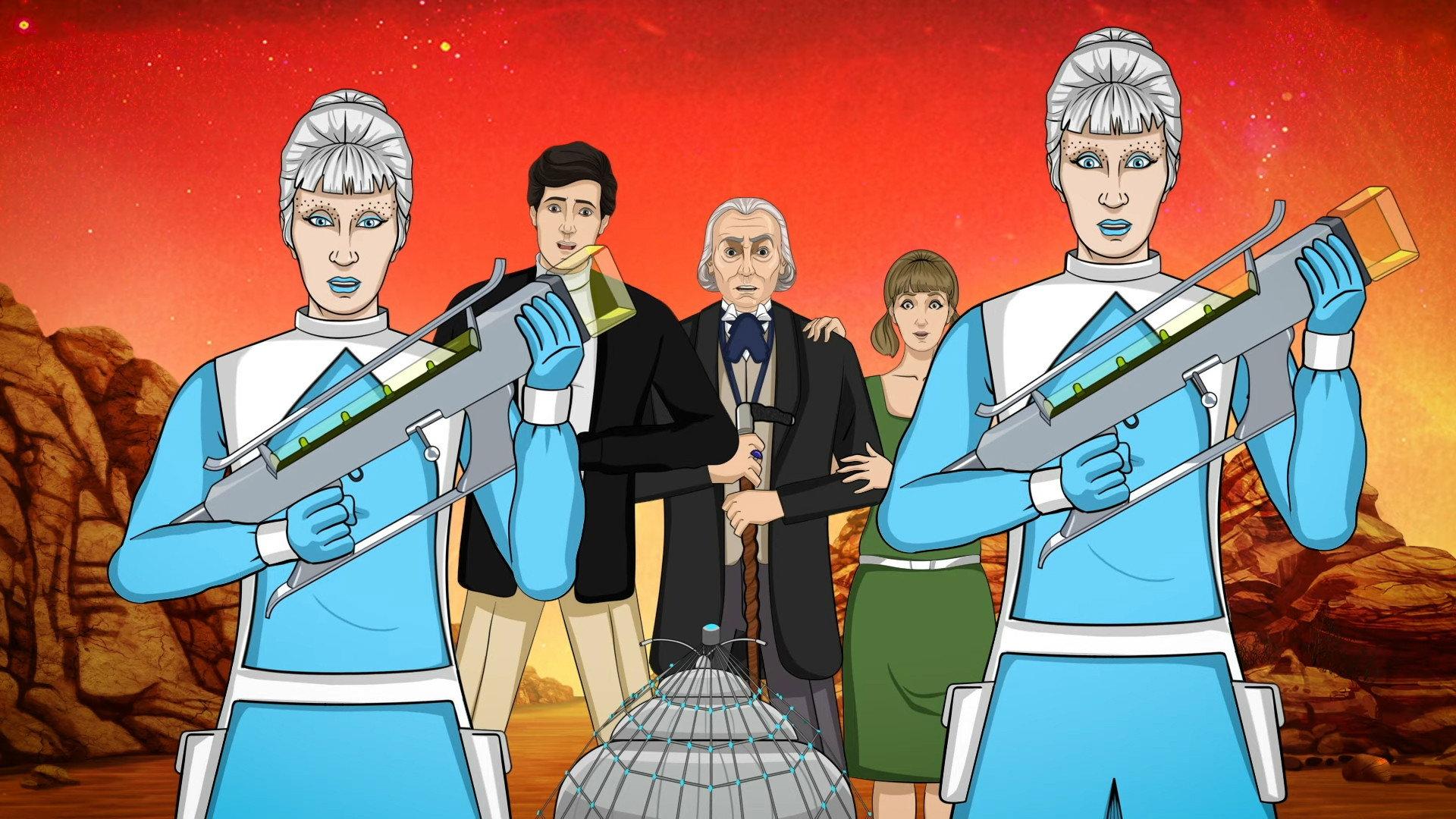 Doctor Who: Galaxy 4 2021 movie scene