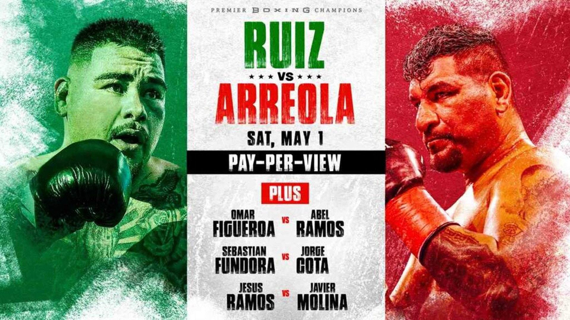 Andy Ruiz Jr. vs. Chris Arreola 2021 movie scene