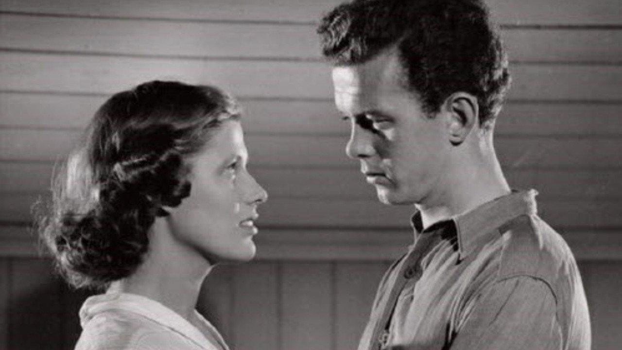 Andrine and Kjell 1952 movie scene