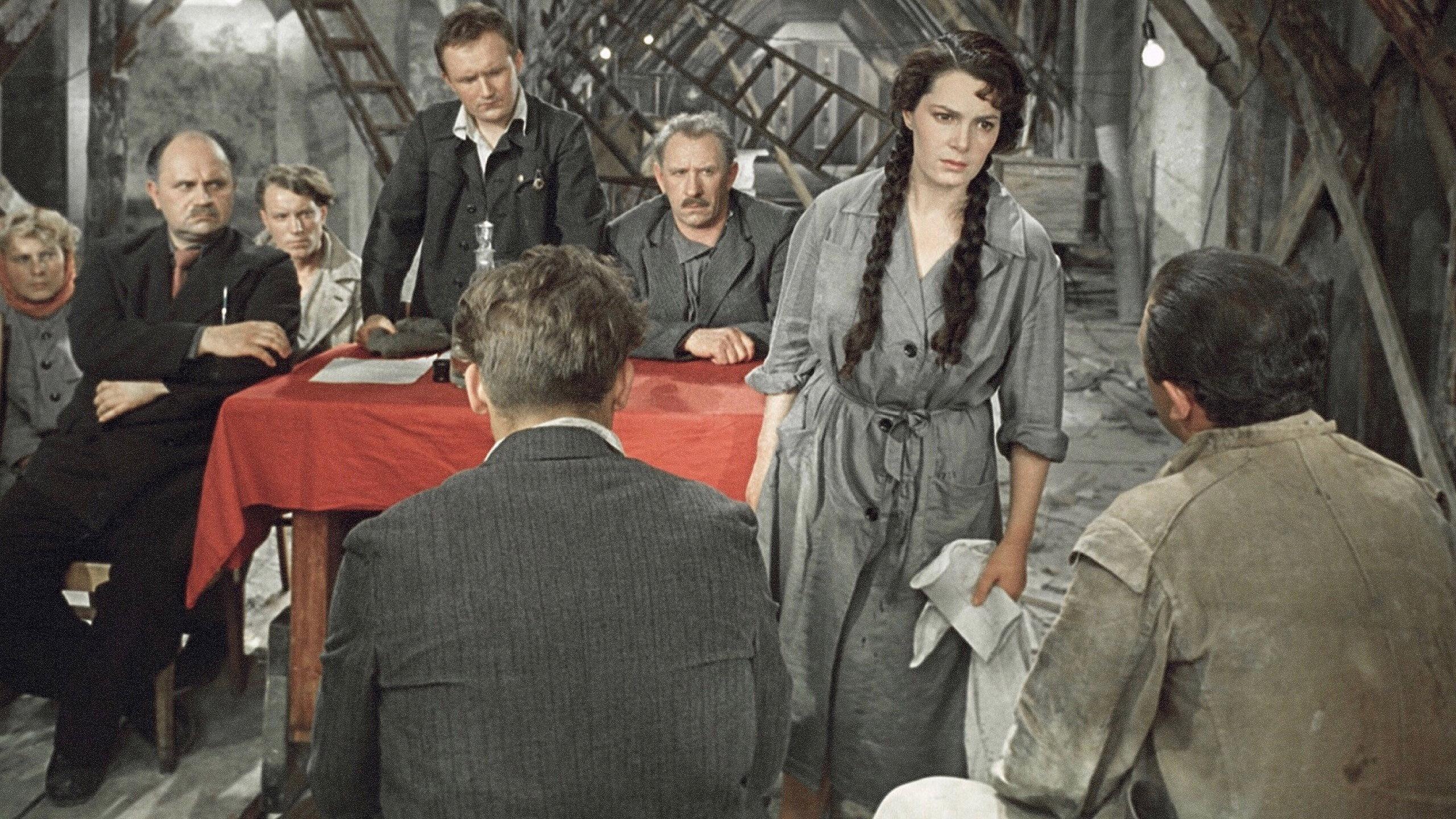 The Volunteers 1958 movie scene