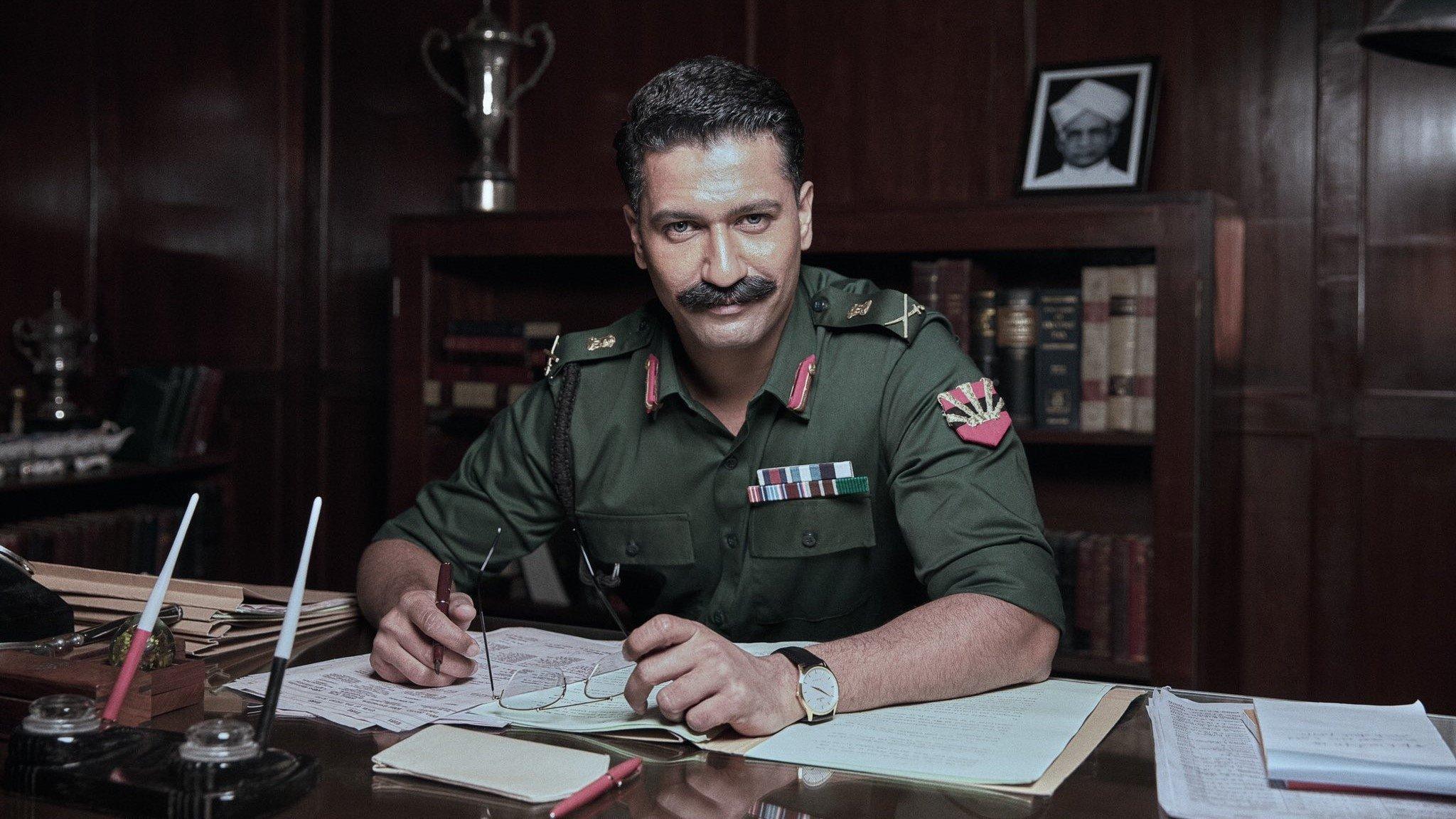 Sam Bahadur 2023 movie scene