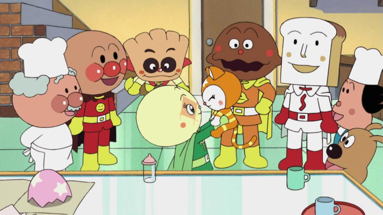 Go! Anpanman: Nyanii of the Country of Dream Cats 2004 movie scene