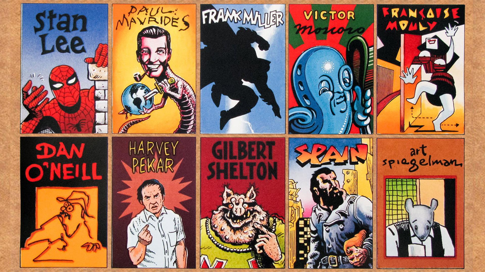 Comic Book Confidential 1989 movie scene