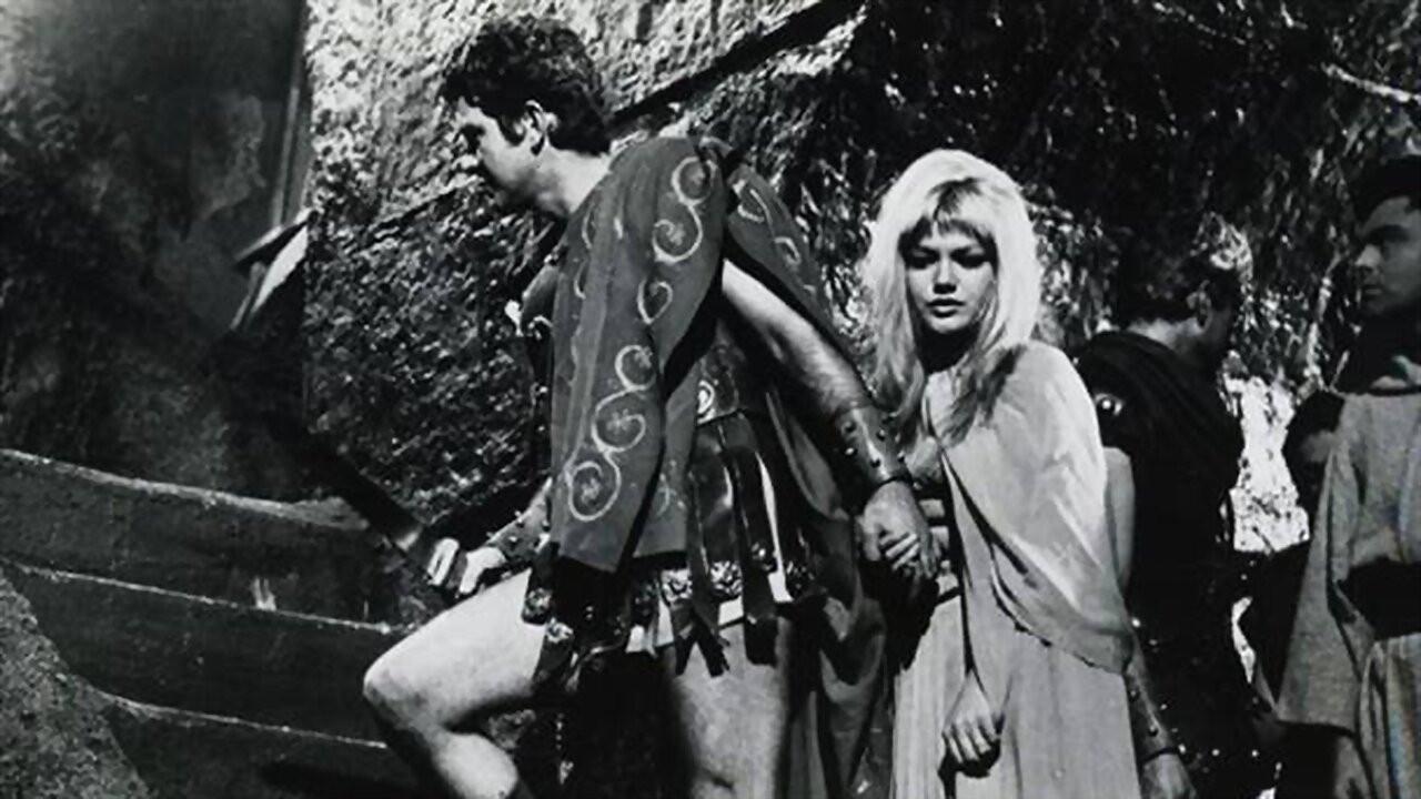 The Revolt of the Barbarians 1964 movie scene
