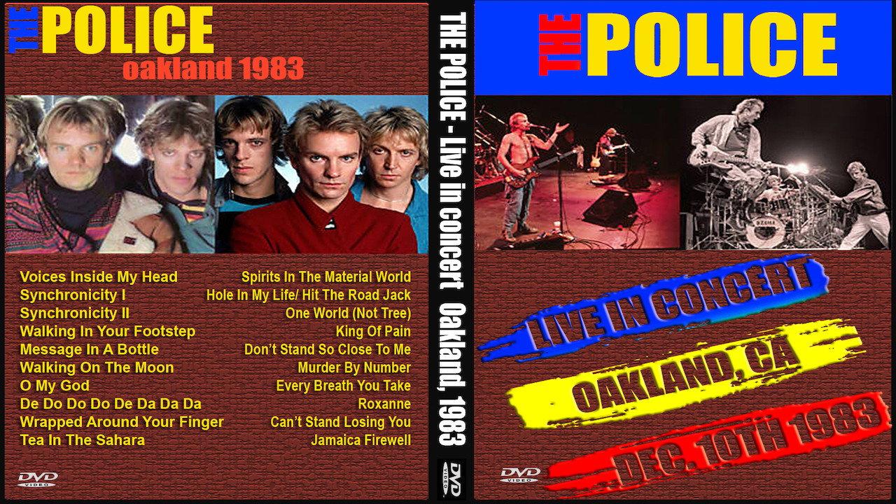 The Police - Live In Oakland 1983 movie scene