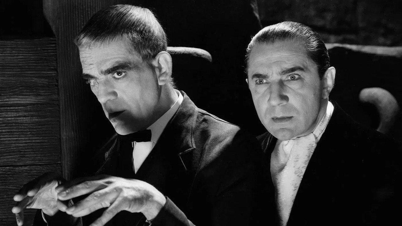 A Good Game: Karloff and Lugosi at Universal 2019 movie scene