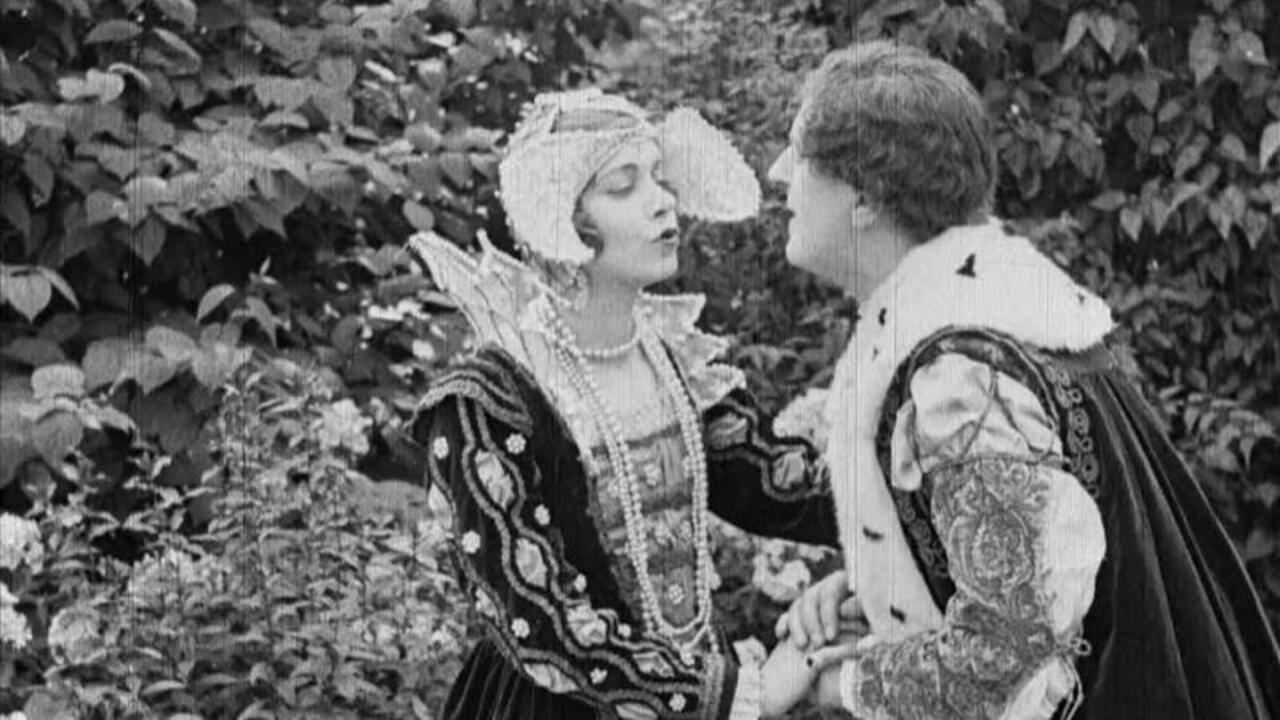 Hampton Court Palace 1926 movie scene