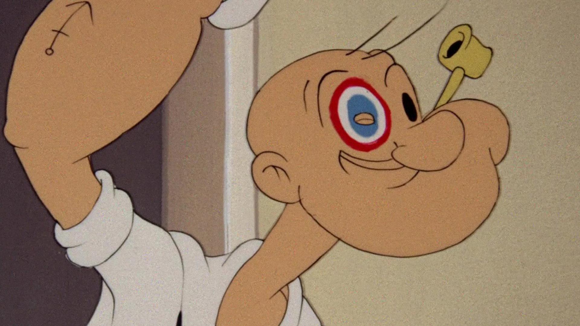 Spinach Packin' Popeye 1944 movie scene