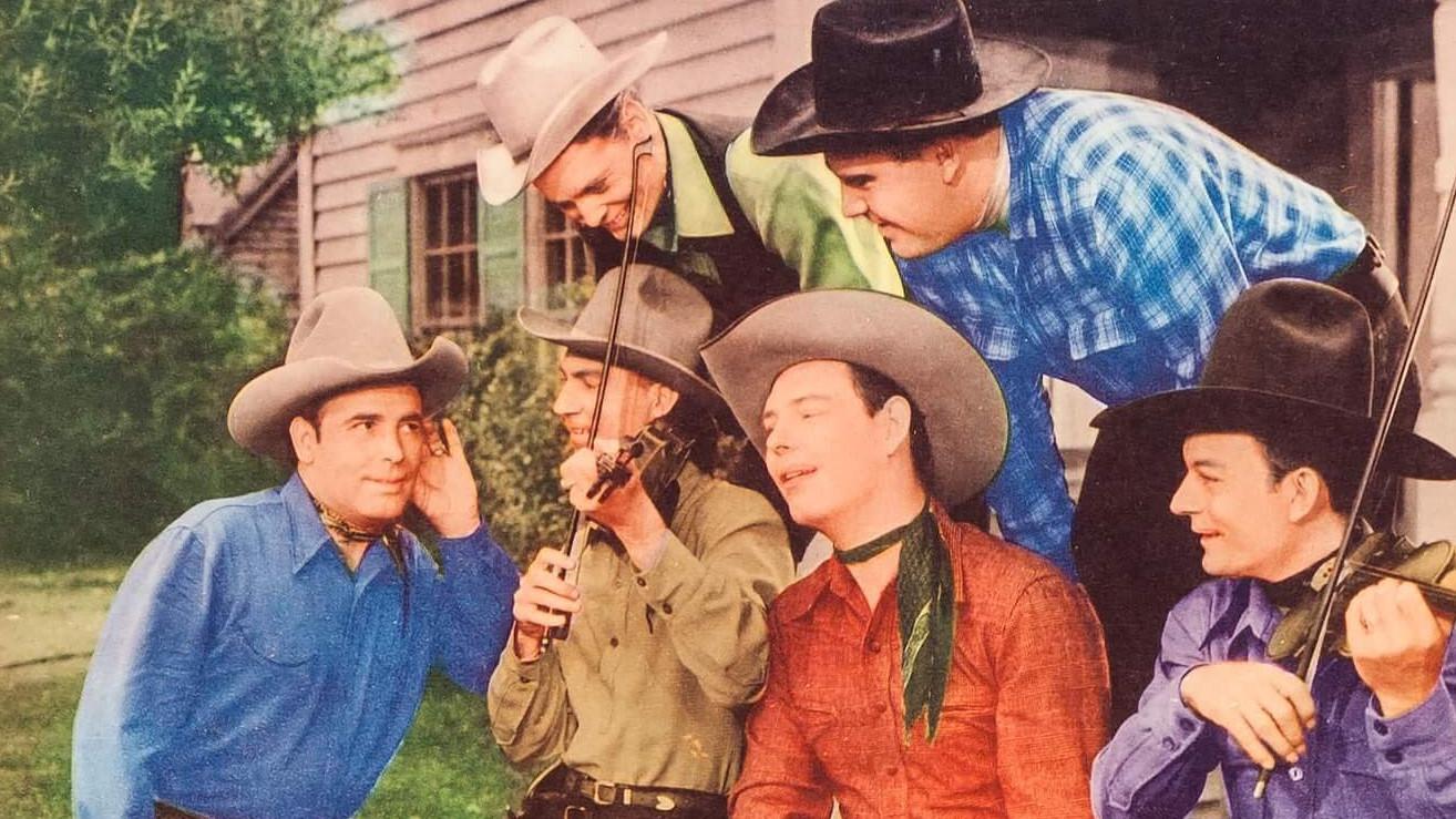 The Vigilantes Ride 1943 movie scene