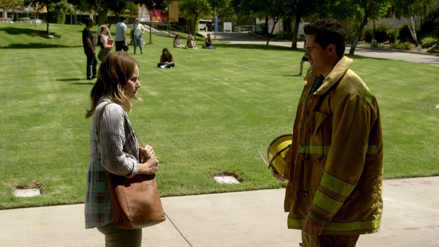 Burning Lies 2021 movie scene