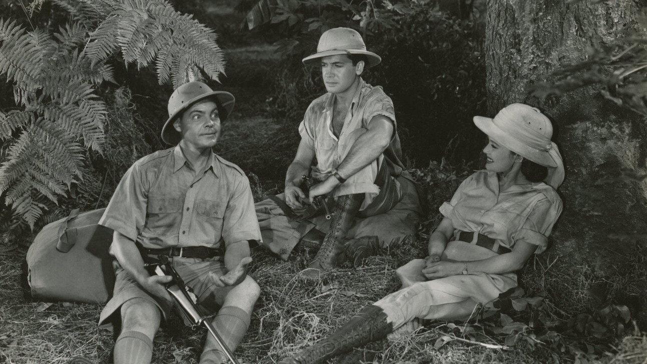 Jungle Safari 1956 movie scene