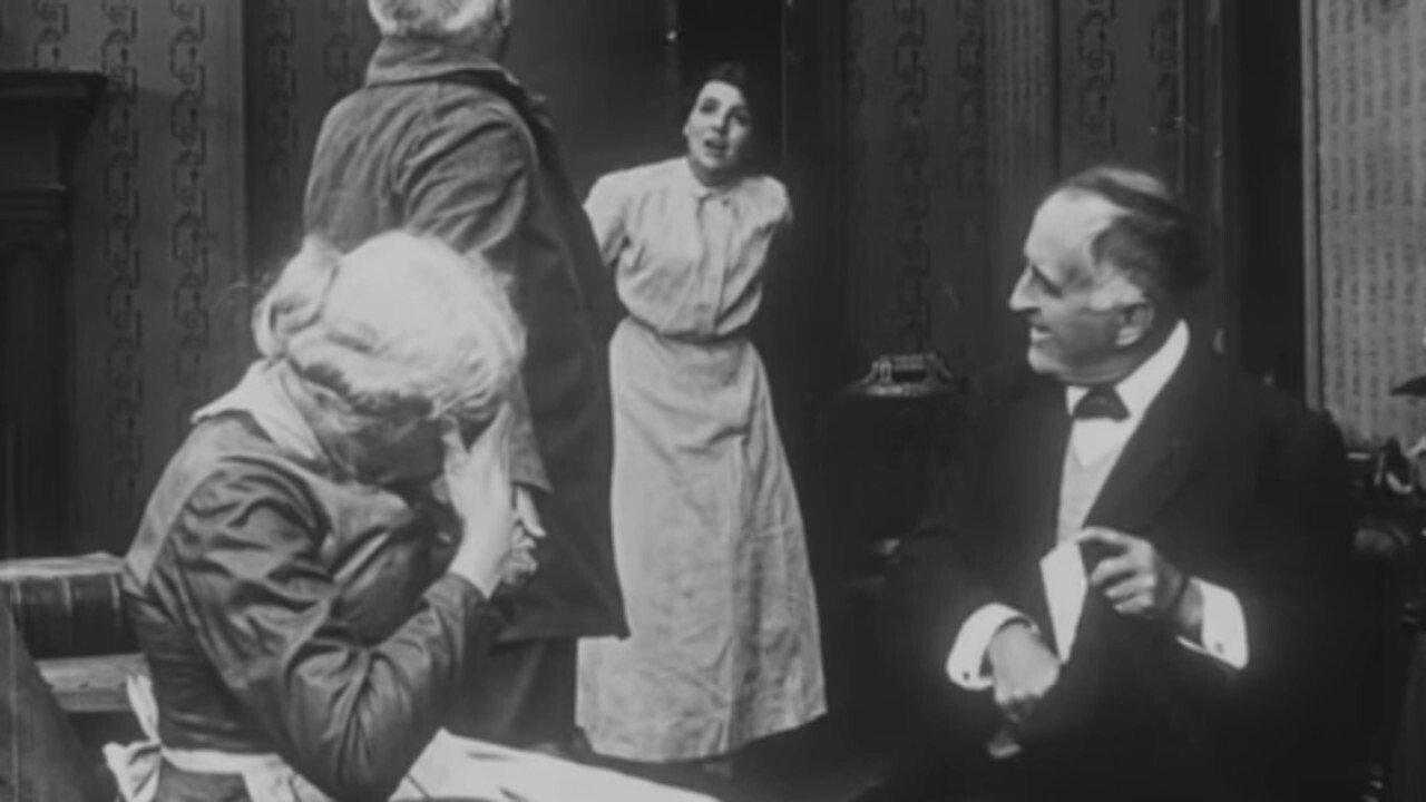 The Cross Roads 1912 movie scene