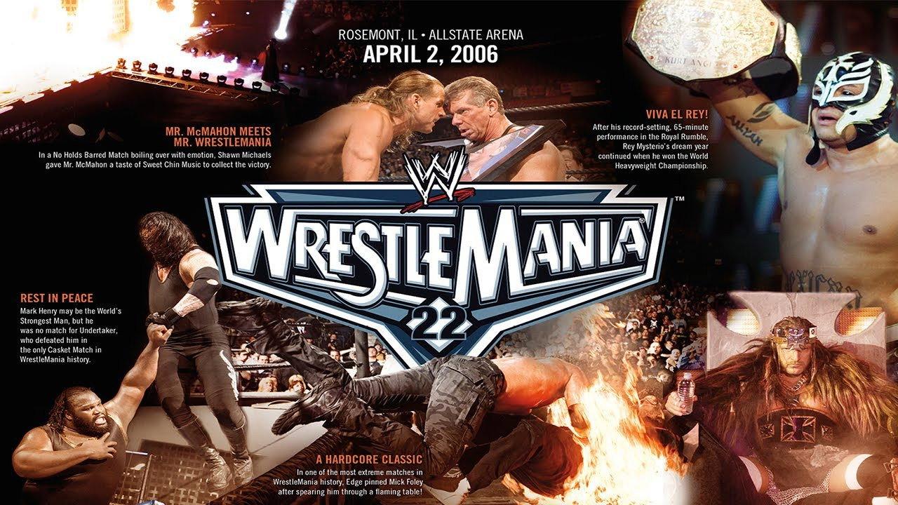 WWE WrestleMania 22 2006 movie scene