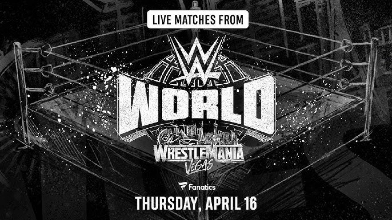 LIVE matches from WWE World: April 16, 2026 2026 movie scene
