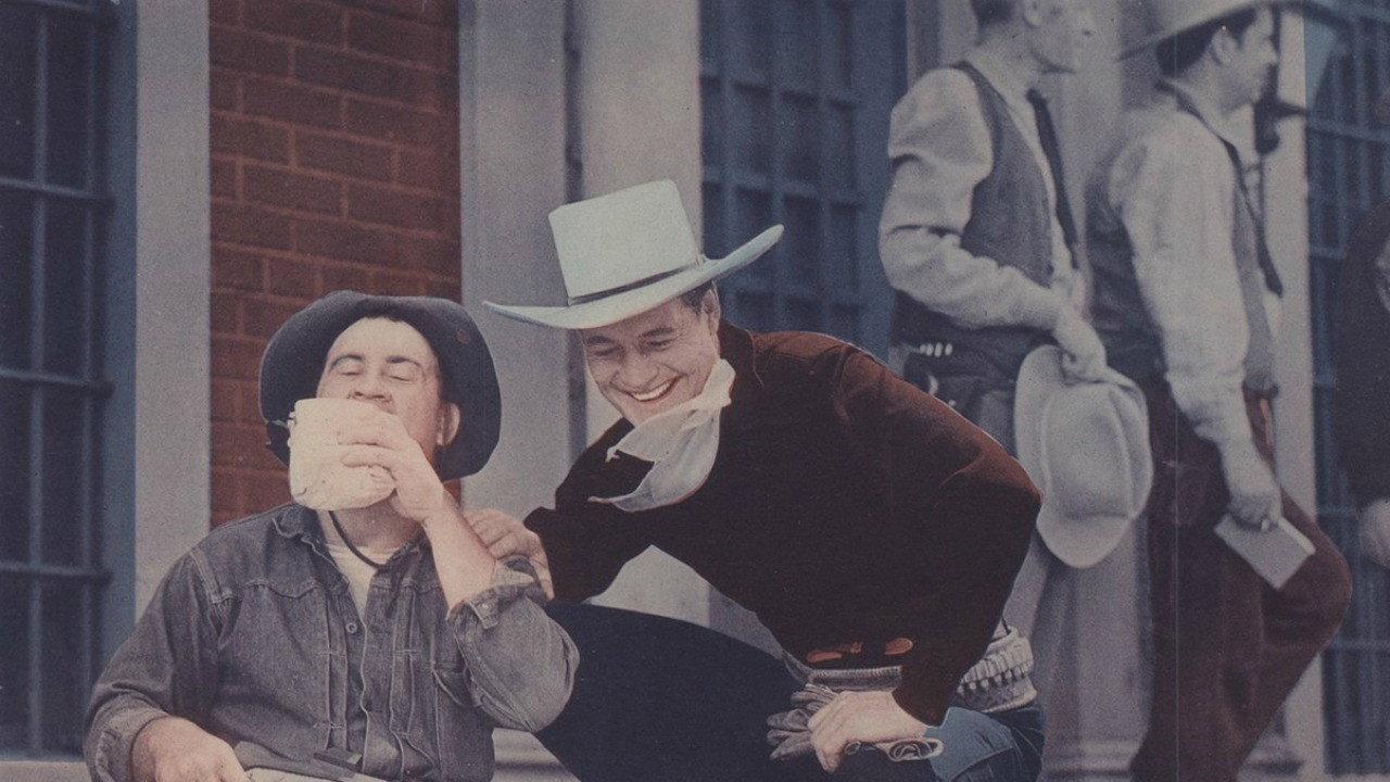 Cyclone Prairie Rangers 1944 movie scene