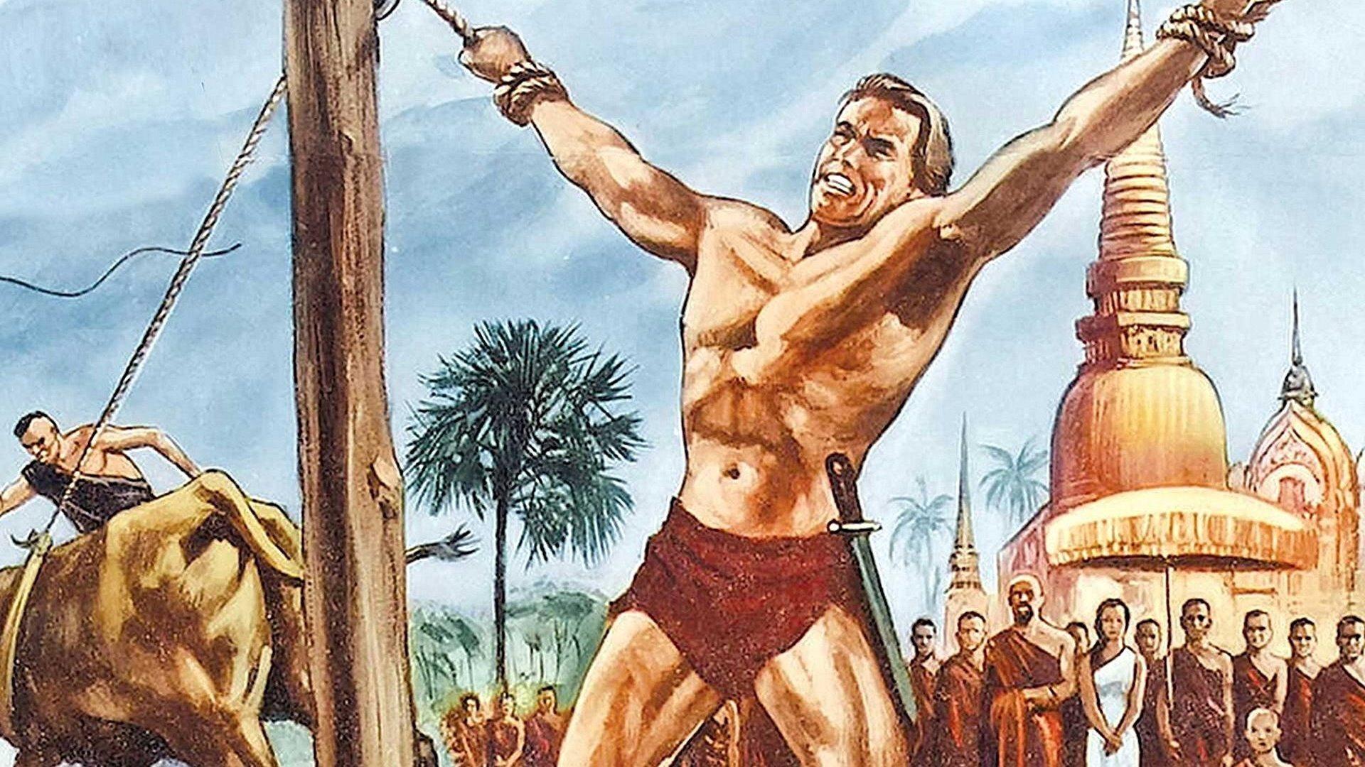 Tarzan's Three Challenges 1963 movie scene