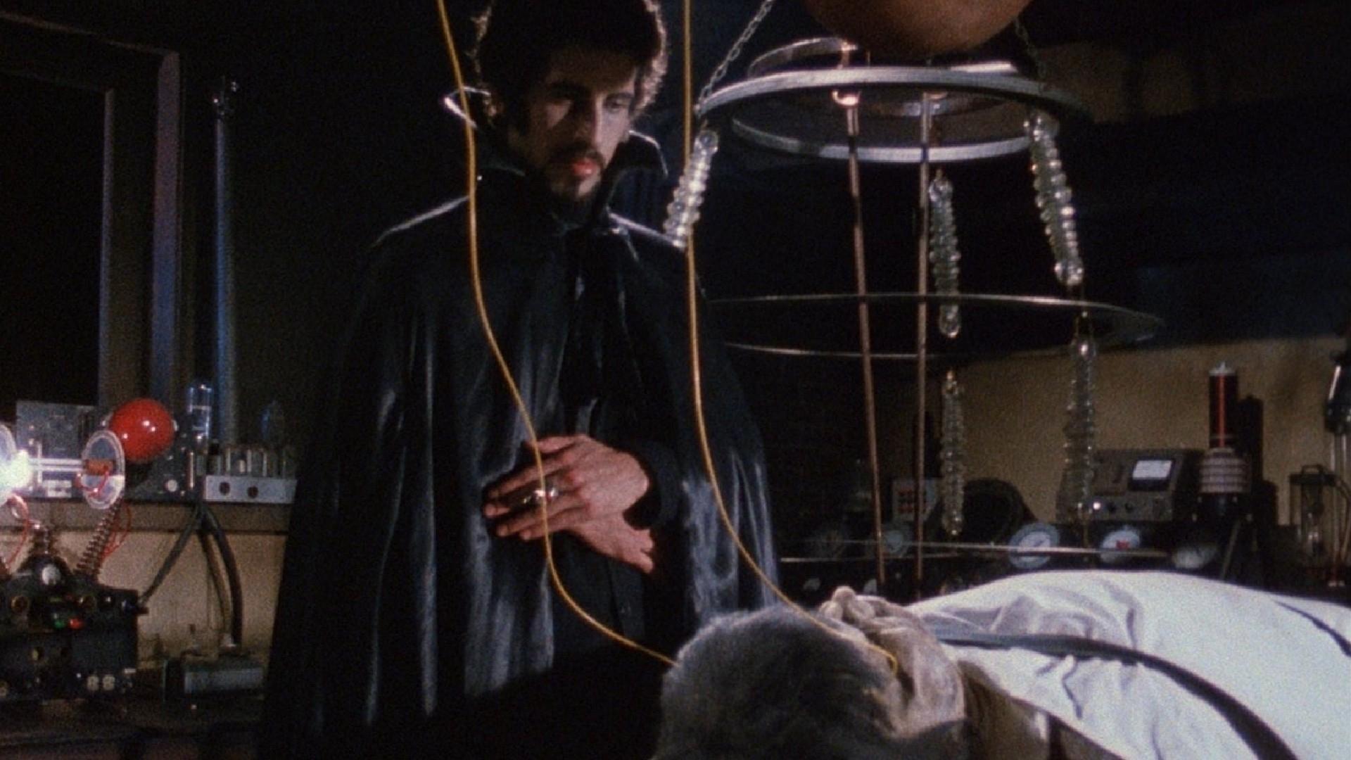 Dracula vs. Frankenstein 1971 movie scene