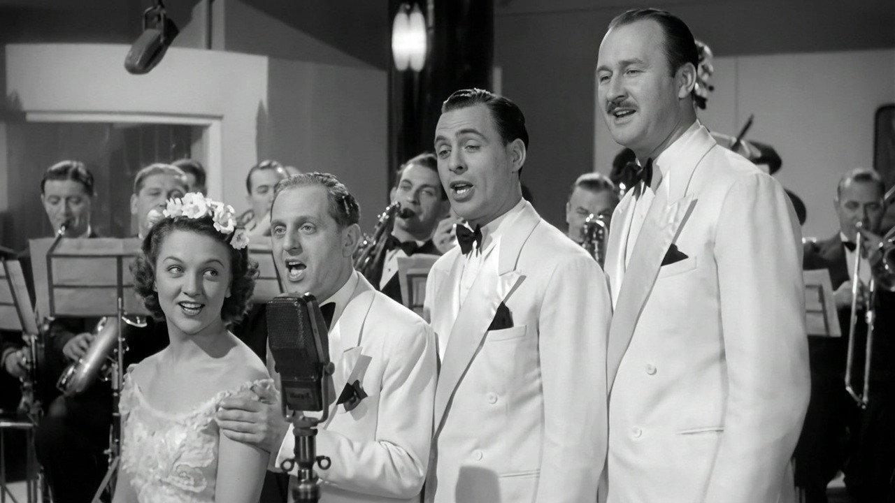 Let's Be Famous 1939 movie scene