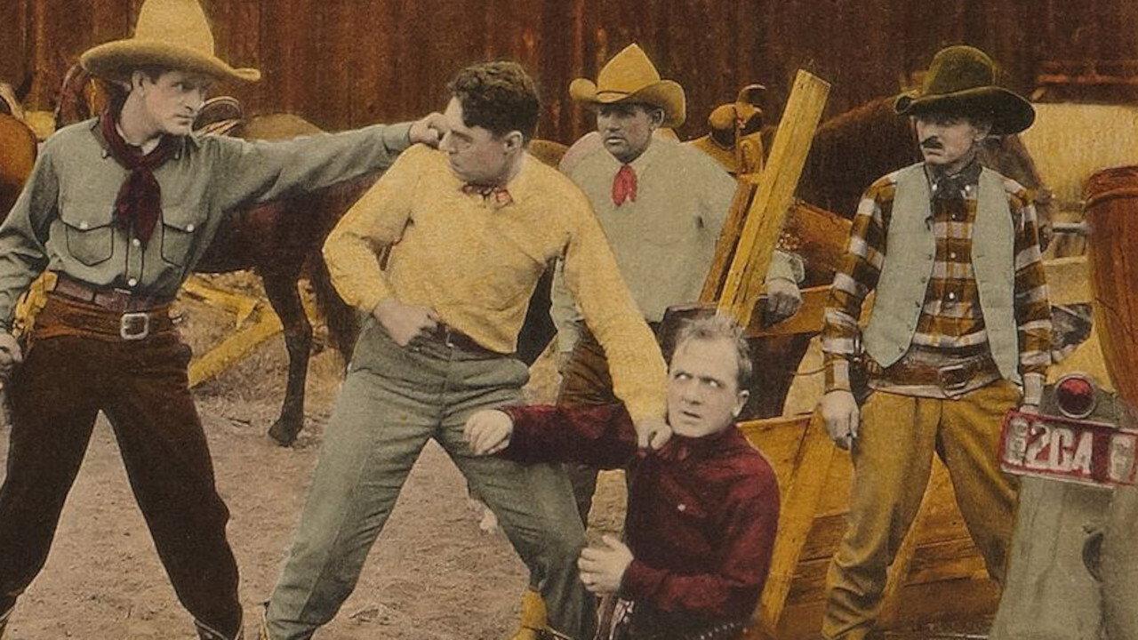 The Dude Cowboy 1926 movie scene