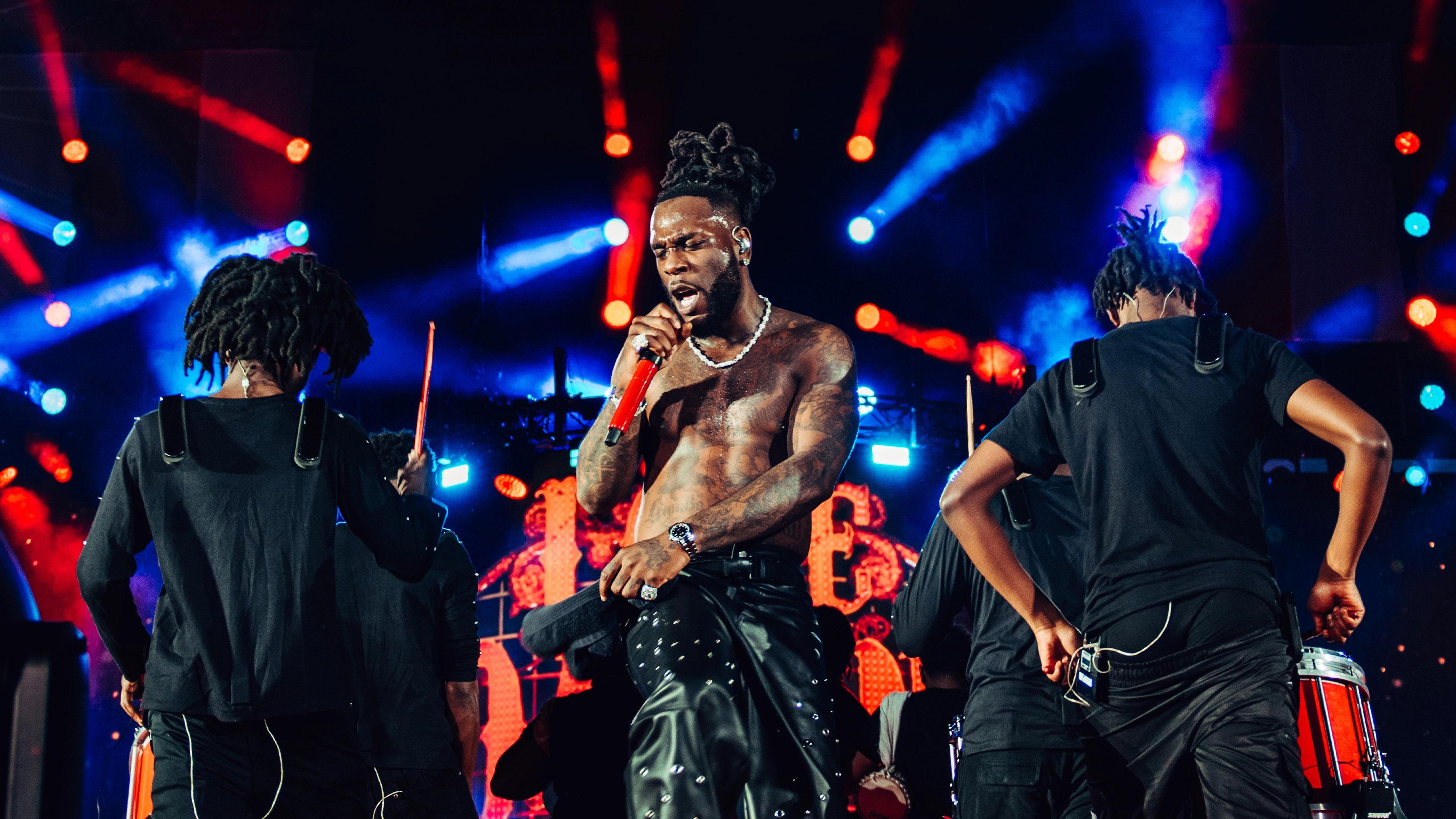 Apple Music Live: Burna Boy 2023 movie scene