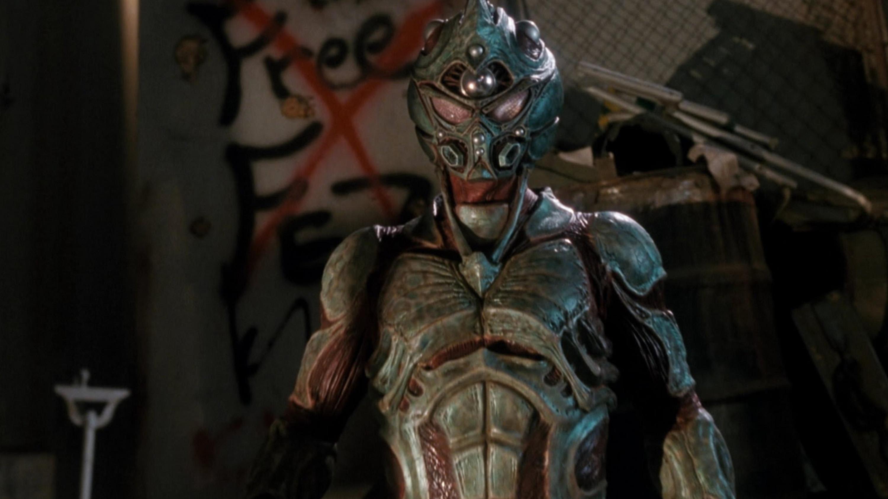 The Guyver 1991 movie scene