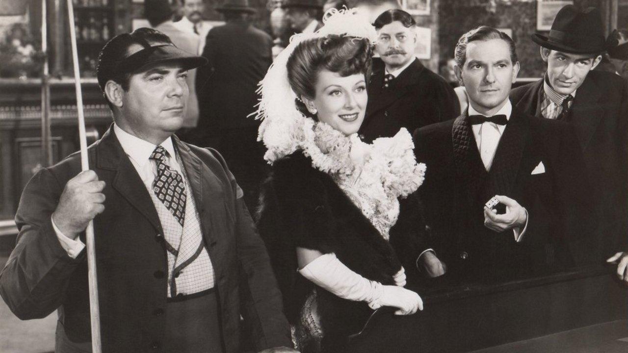 Flame of Barbary Coast 1945 movie scene