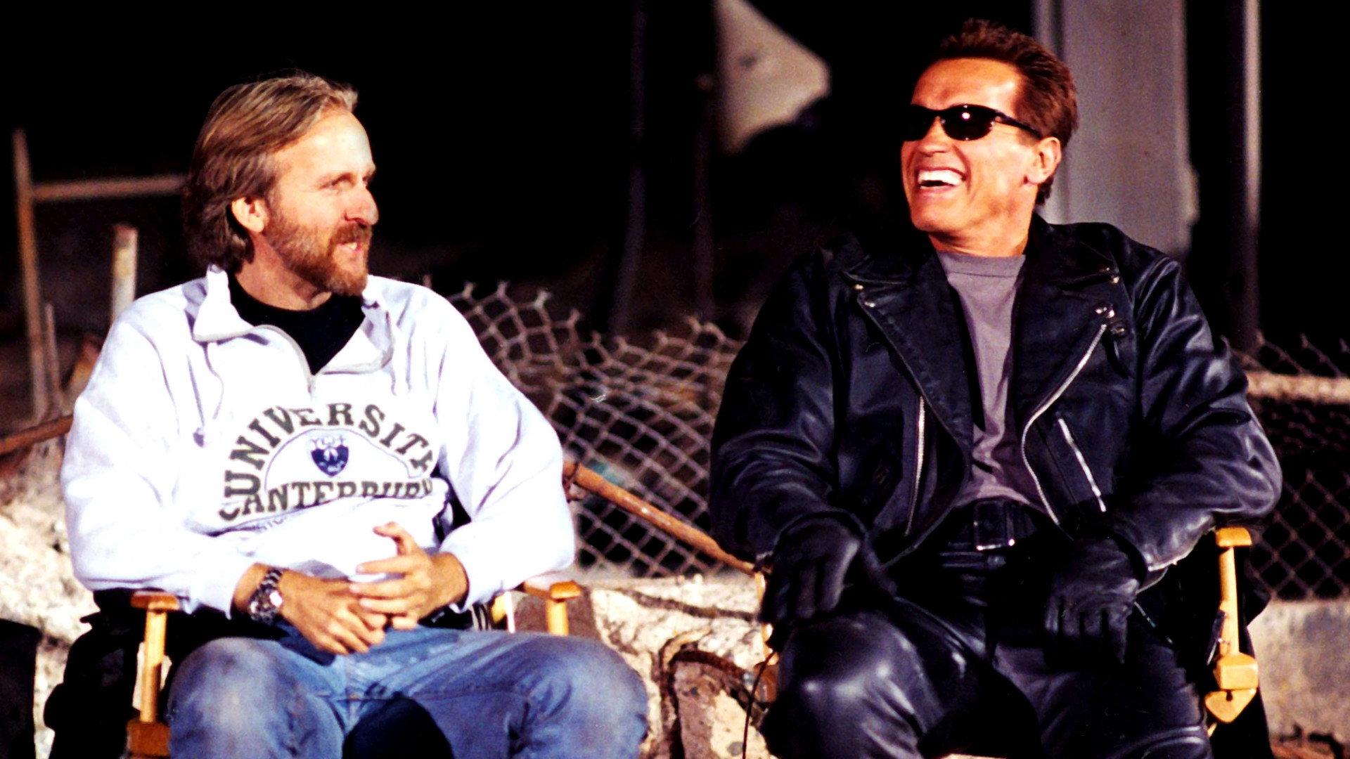 The Making of 'Terminator 2: Judgment Day' 1991 movie scene