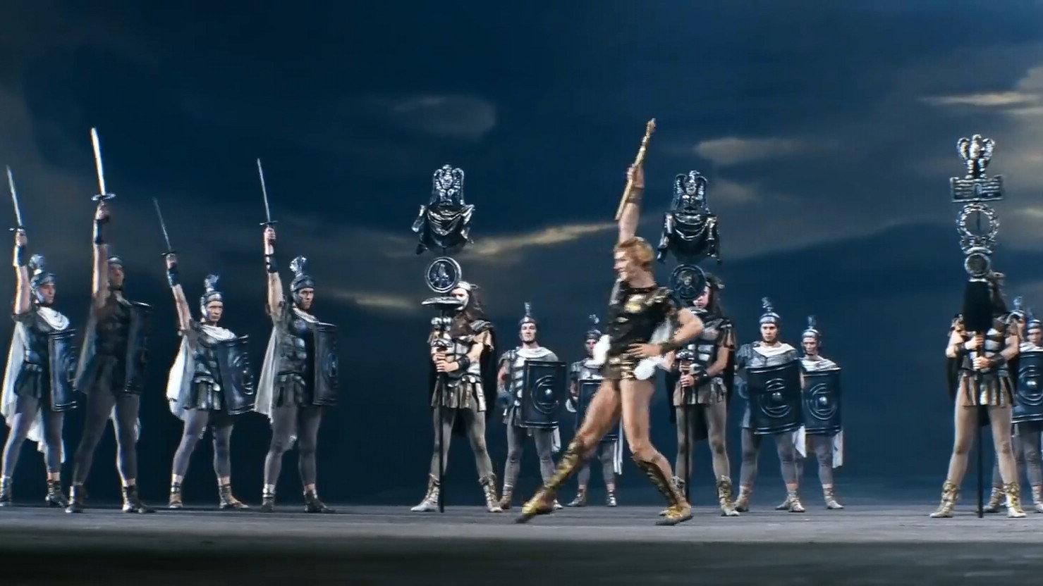 Spartacus 1977 movie scene