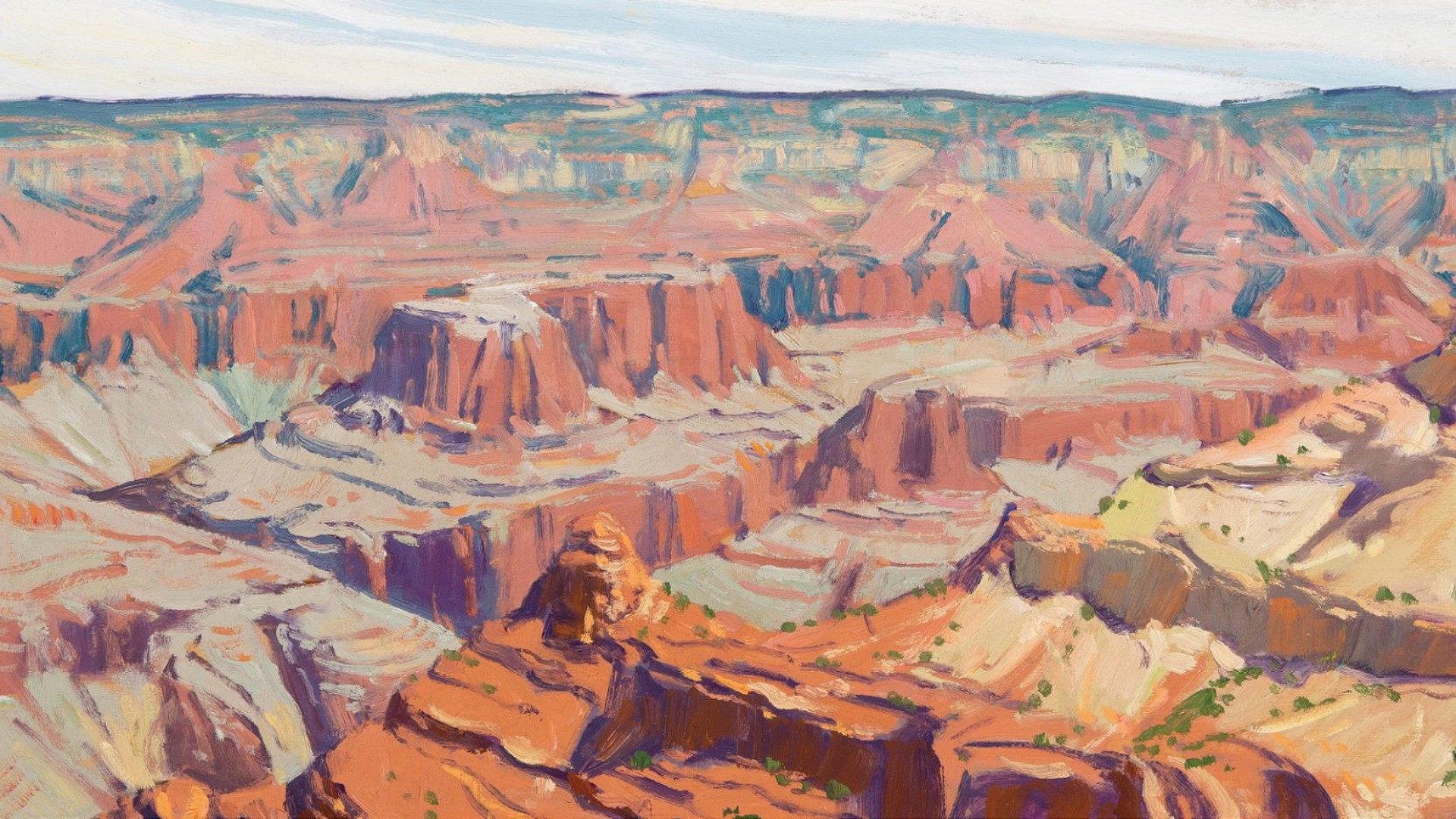 Grand Canyon 1958 movie scene