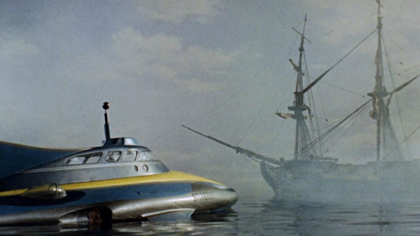 Stingray: The Ghost Ship 1964 movie scene