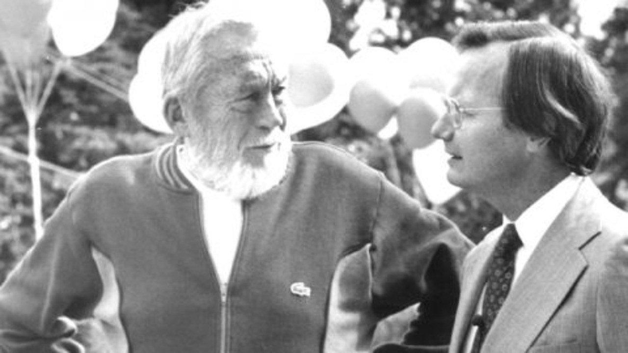 Creativity with Bill Moyers: John Huston 1982 movie scene
