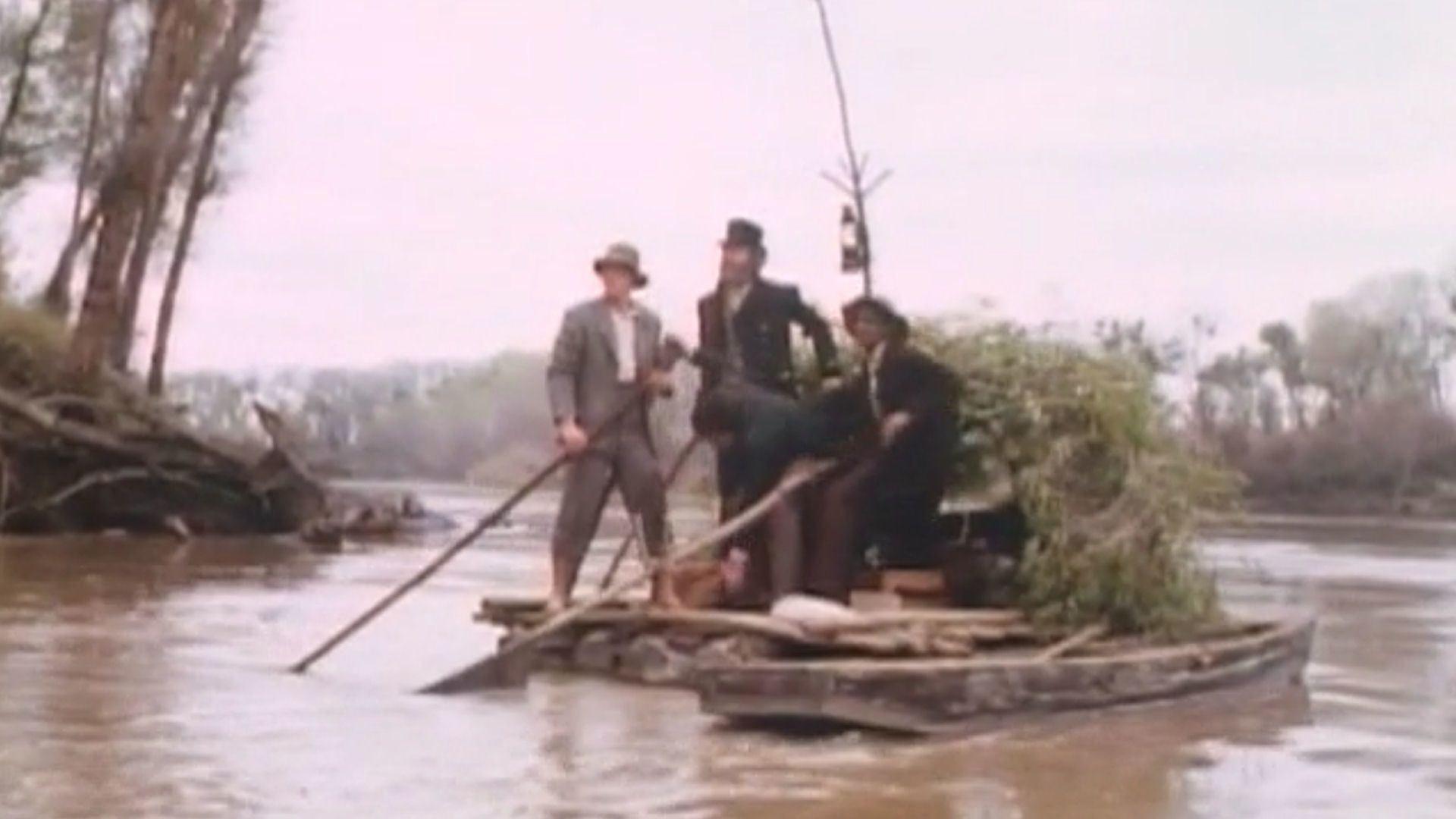 Huckleberry Finn 1978 movie scene