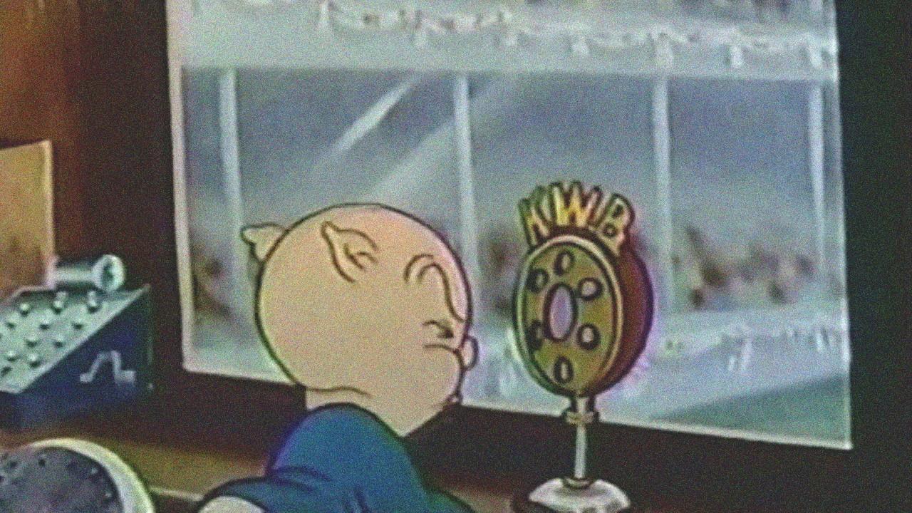Porky's Baseball Broadcast 1940 movie scene