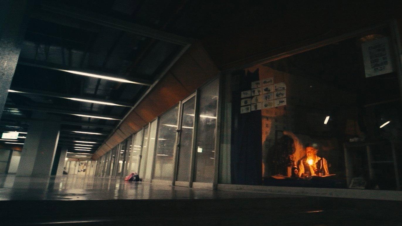 Central Bus Station 2019 movie scene