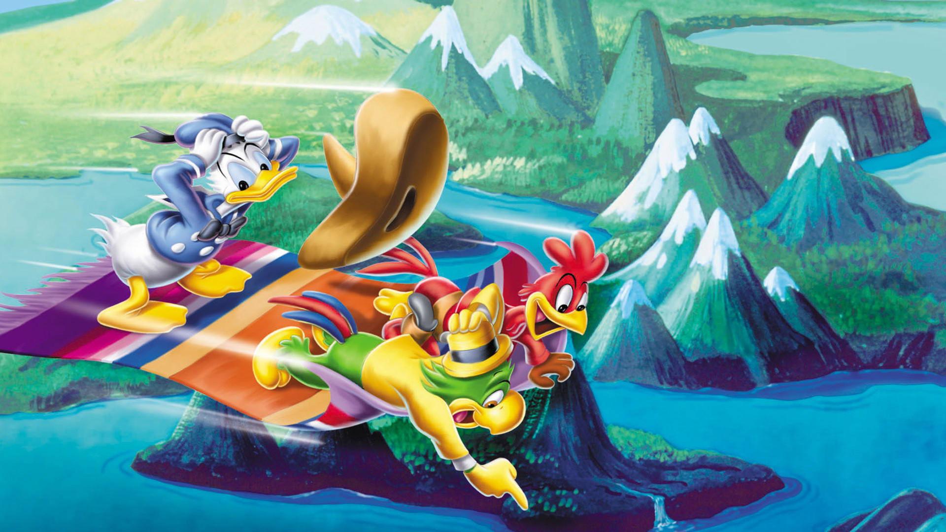 The Three Caballeros 1944 movie scene