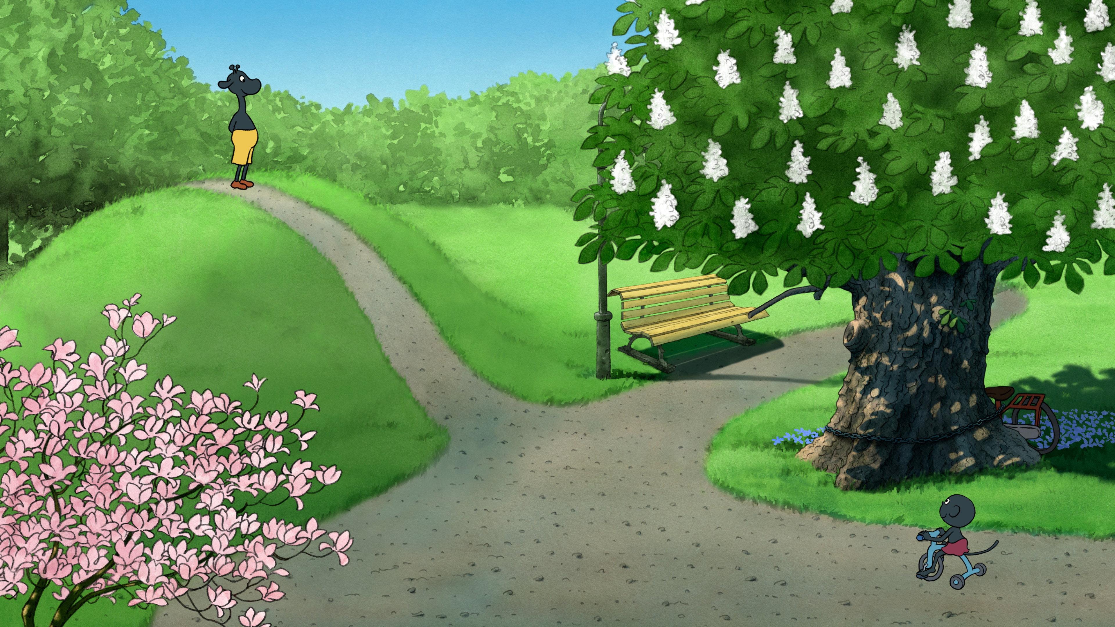 Giraffens cykel 2019 movie scene