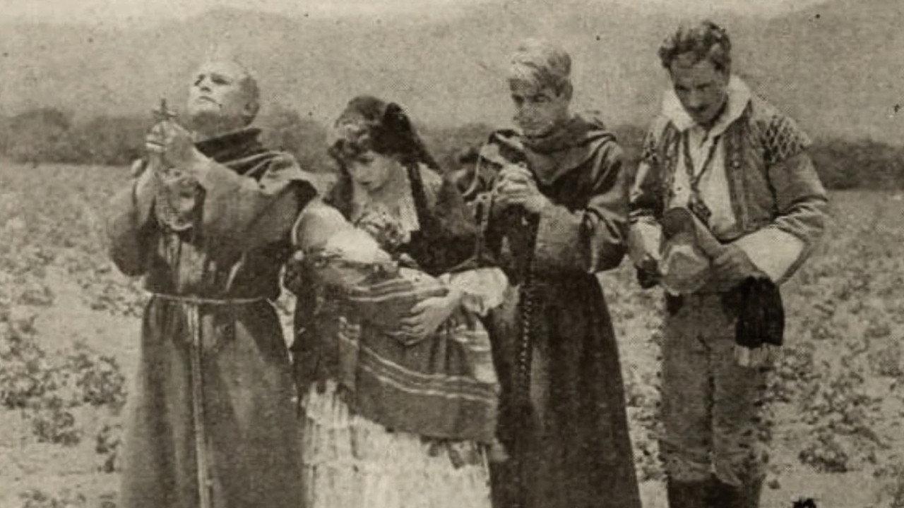 A Yoke of Gold 1916 movie scene