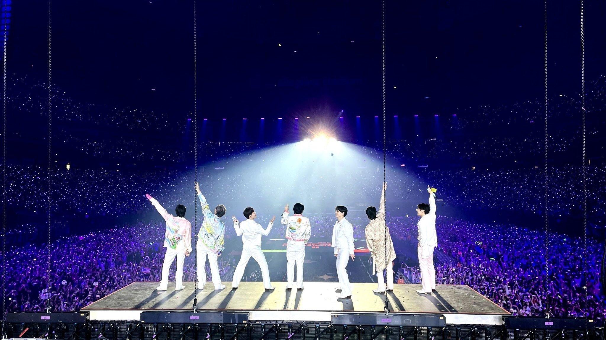 BTS Permission to Dance on Stage - Las Vegas 2022 movie scene