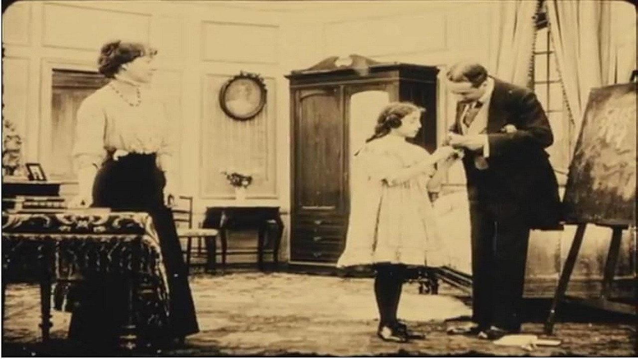 The Schemer 1911 movie scene