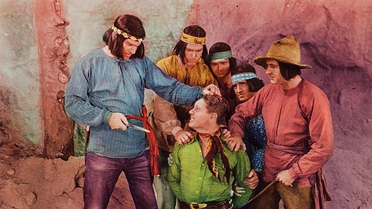 The Riders of the Whistling Skull 1937 movie scene