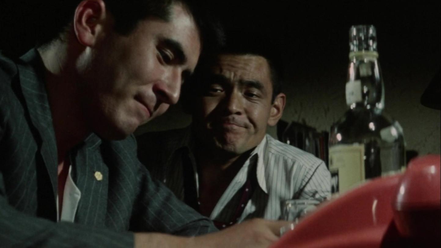 A Modern Yakuza: Three Decoy Blood Brothers 1971 movie scene